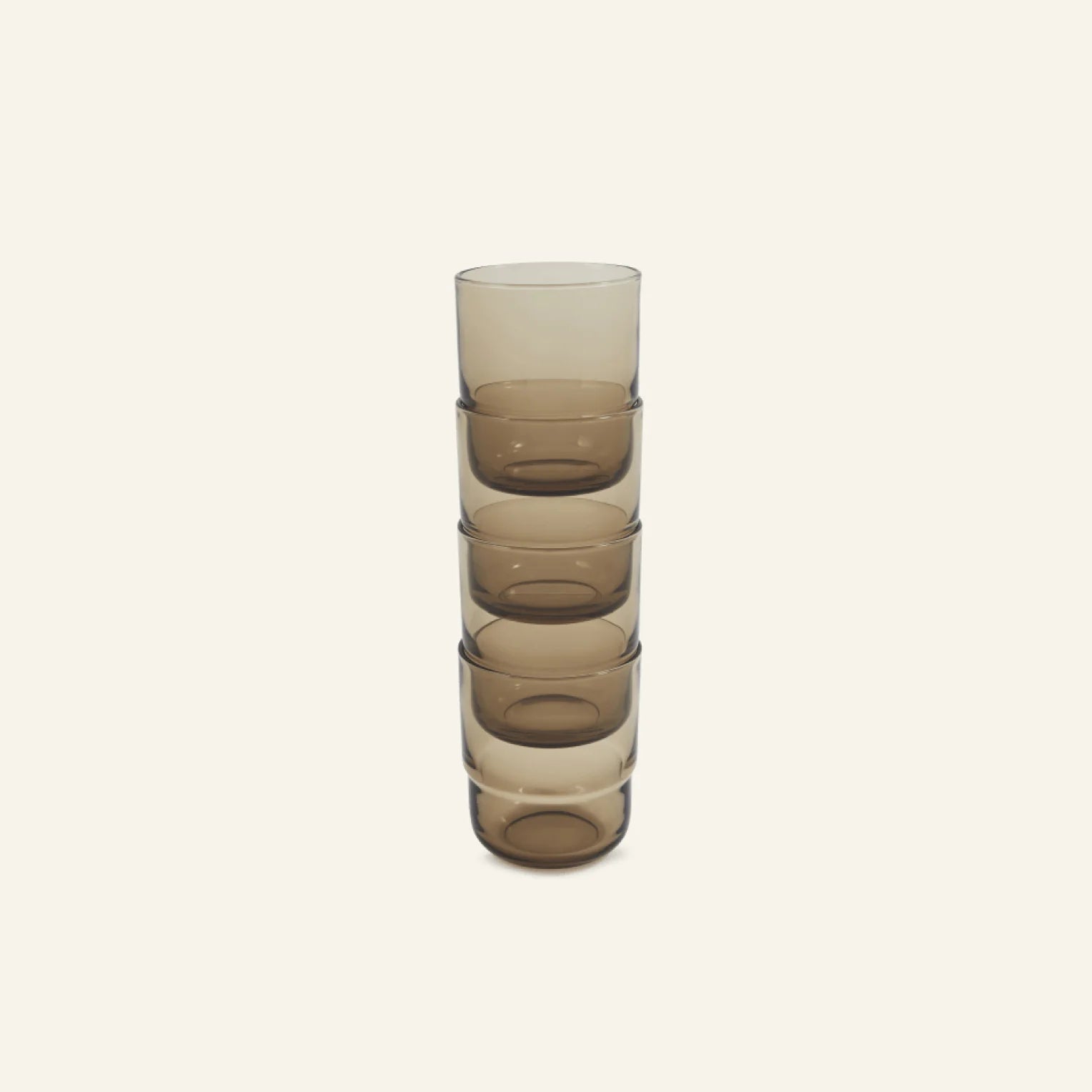 Short Night + Day Glasses Small Glass Tumblers Glassware Decorations Accessories