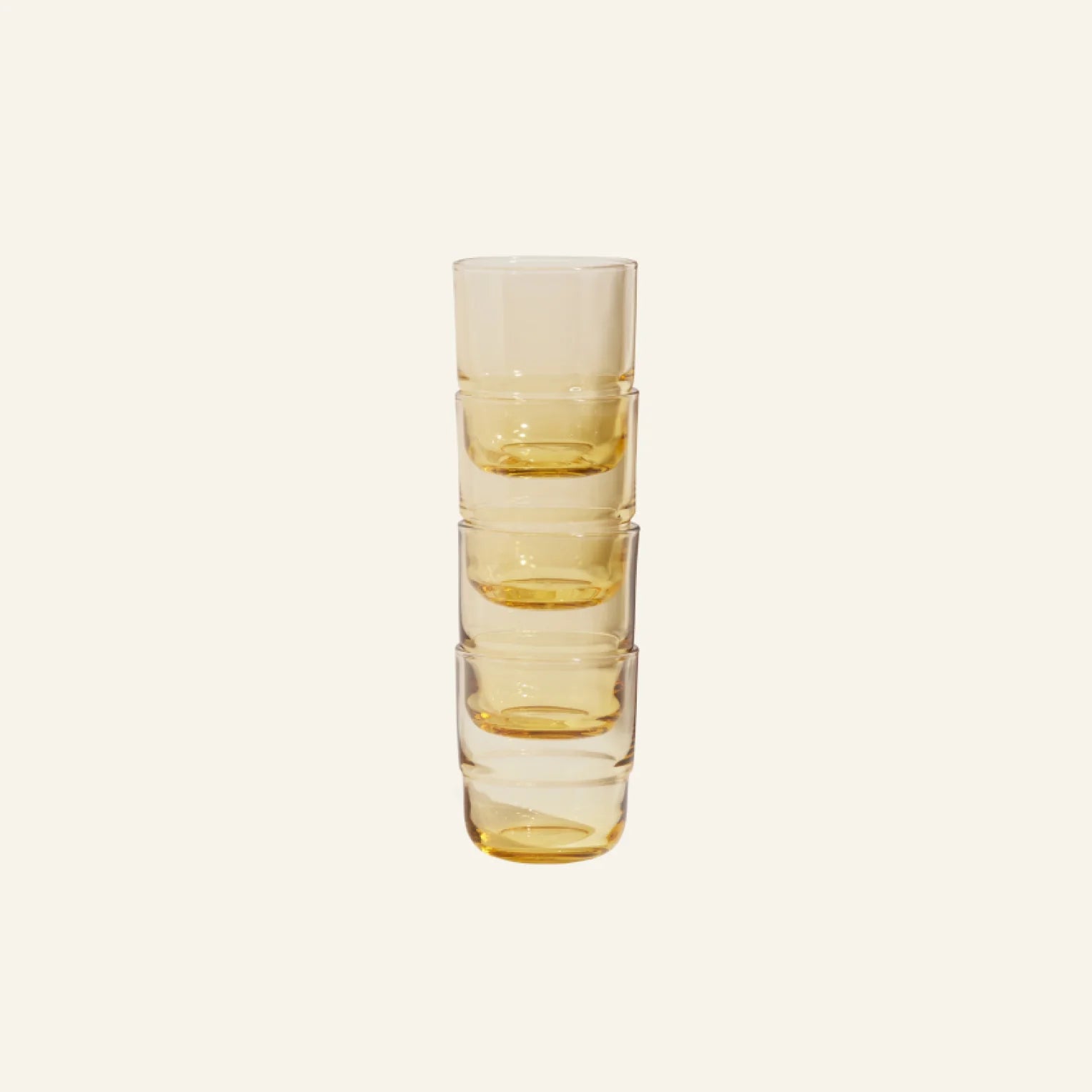 Short Night + Day Glasses Small Glass Tumblers Glassware Decorations Accessories