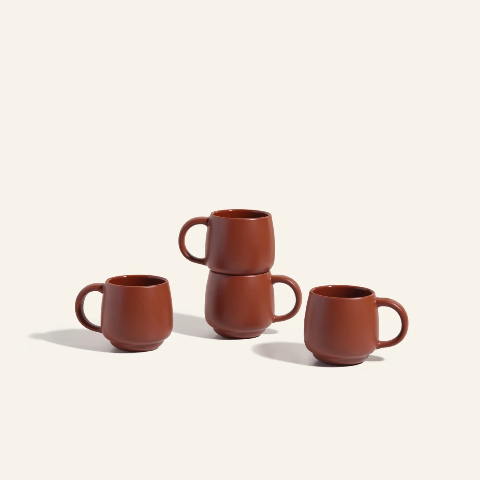 Night + Day  Coffee Mugs Set of 4, Cups with Handles, Tea Cups