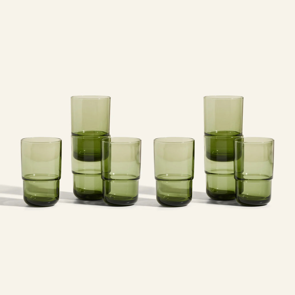 Tall Night + Day Glasses Tumblers Glassware Decorations All Purpose Tumblers