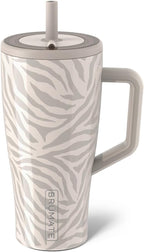 BrüMate Tumbler with Handle and Straw | 100% Leakproof Insulated Tumbler with Lid and Straw | Cup Holder Friendly Base