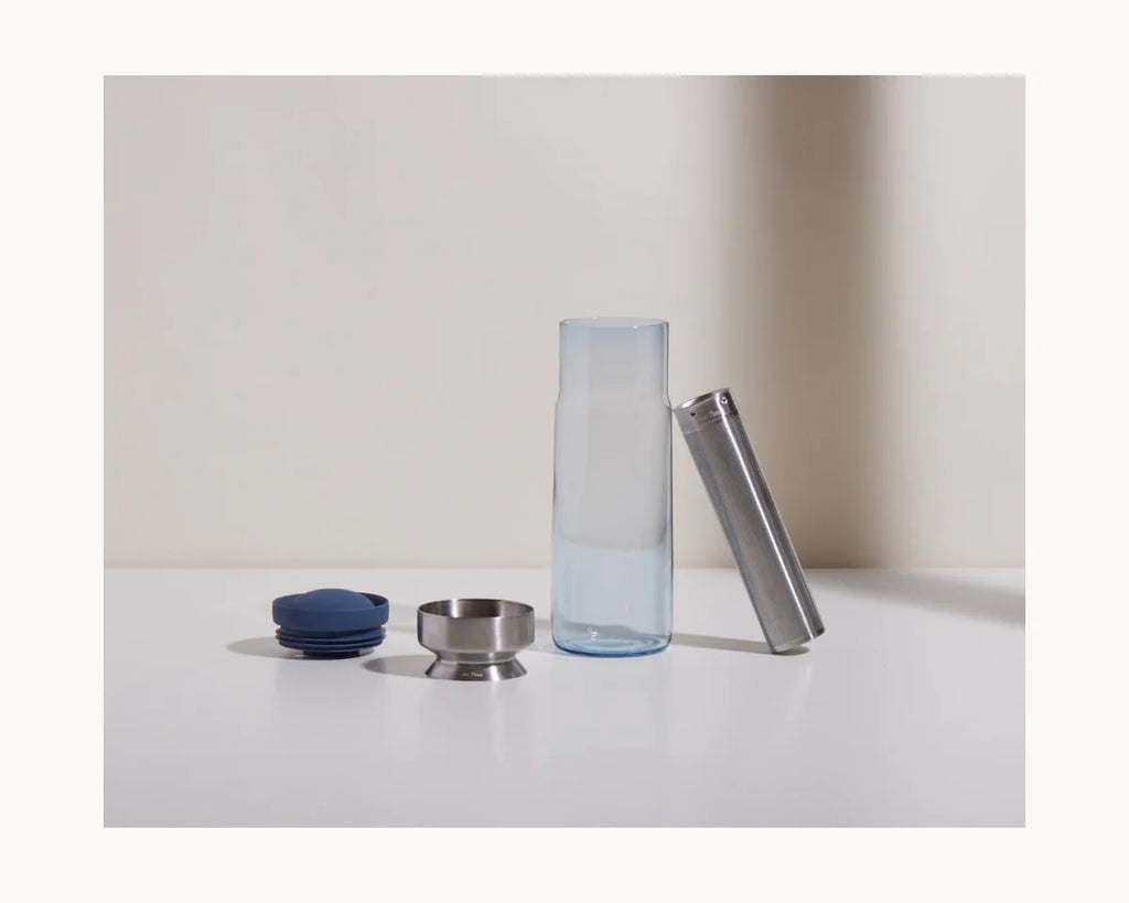 Night + Day Water Carafe 360° brew infuser Carafe wine aerator
