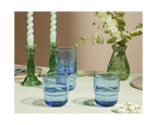 Short Night + Day Glasses Small Glass Tumblers Glassware Decorations Accessories