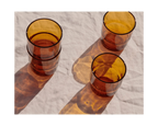 Short Night + Day Glasses Small Glass Tumblers Glassware Decorations Accessories