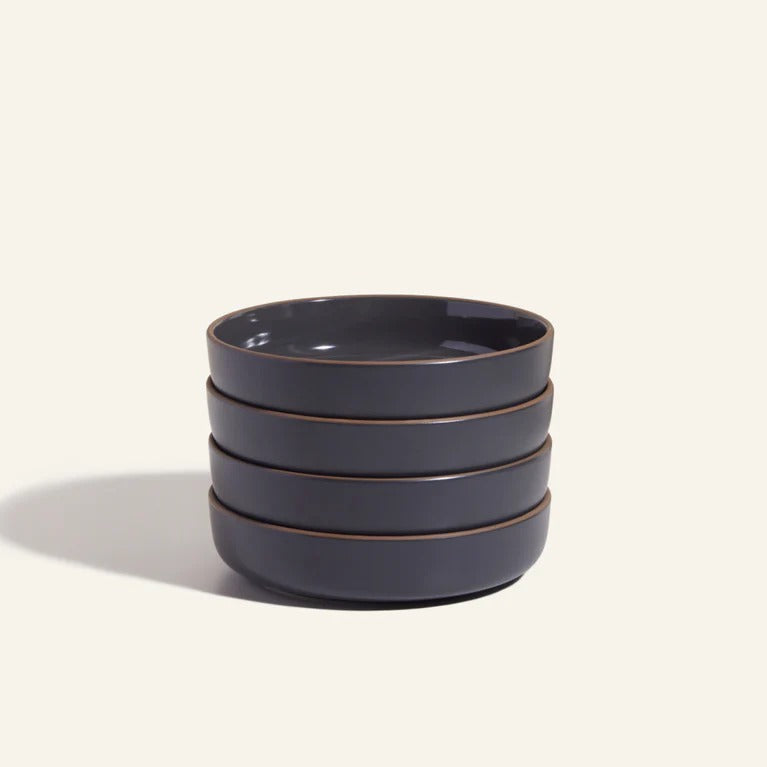 Round Pasta Bowls, Dinner Bowls (Set of 4)