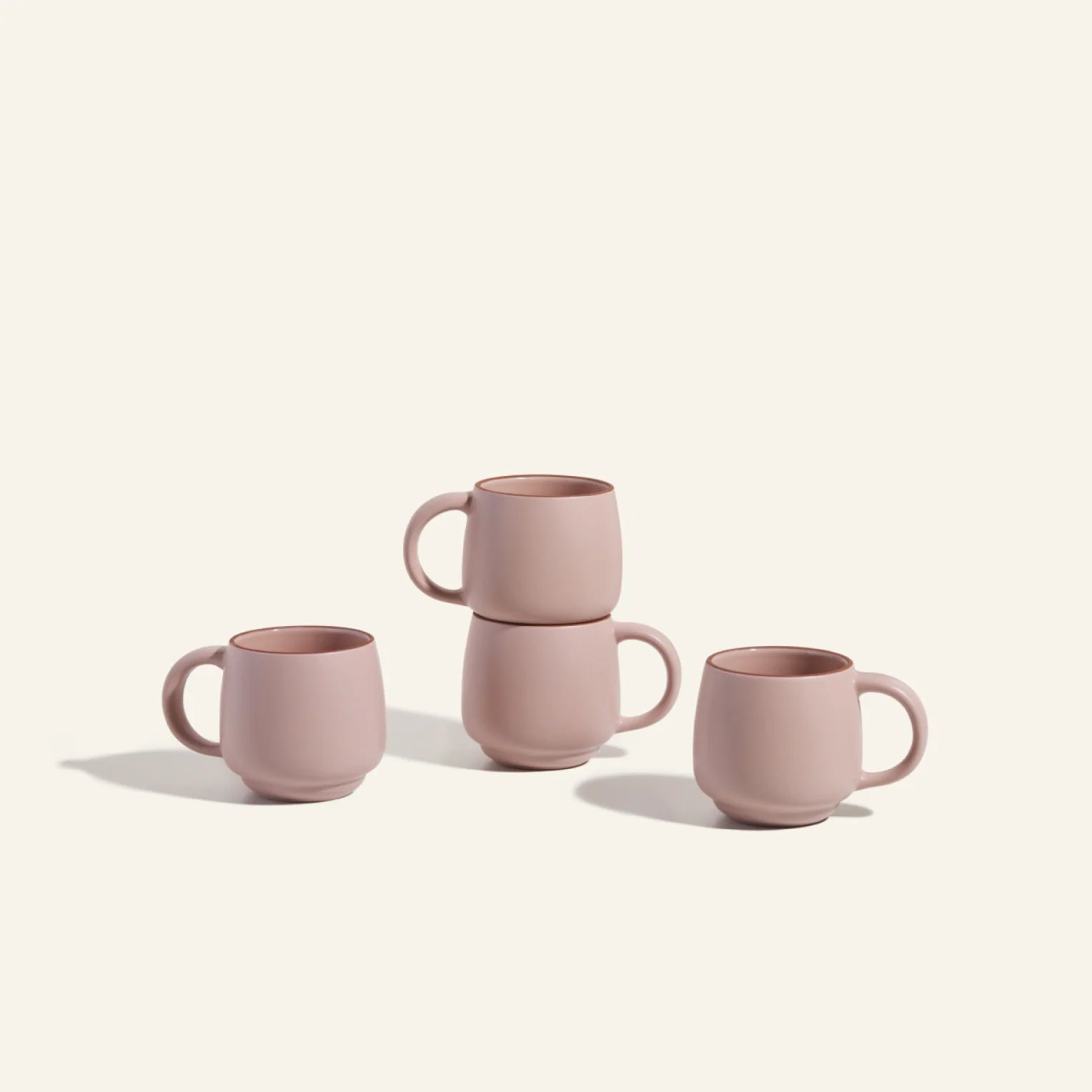 Night + Day  Coffee Mugs Set of 4, Cups with Handles, Tea Cups