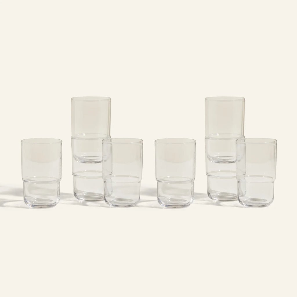 Tall Night + Day Glasses Tumblers Glassware Decorations All Purpose Tumblers