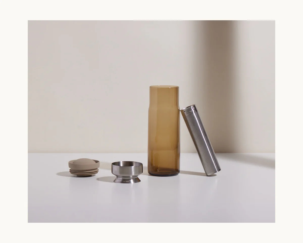 Night + Day Water Carafe 360° brew infuser Carafe wine aerator