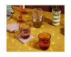 Short Night + Day Glasses Small Glass Tumblers Glassware Decorations Accessories