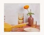 Short Night + Day Glasses Small Glass Tumblers Glassware Decorations Accessories