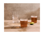 Short Night + Day Glasses Small Glass Tumblers Glassware Decorations Accessories