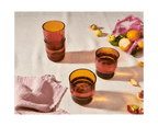 Short Night + Day Glasses Small Glass Tumblers Glassware Decorations Accessories