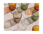 Short Night + Day Glasses Small Glass Tumblers Glassware Decorations Accessories