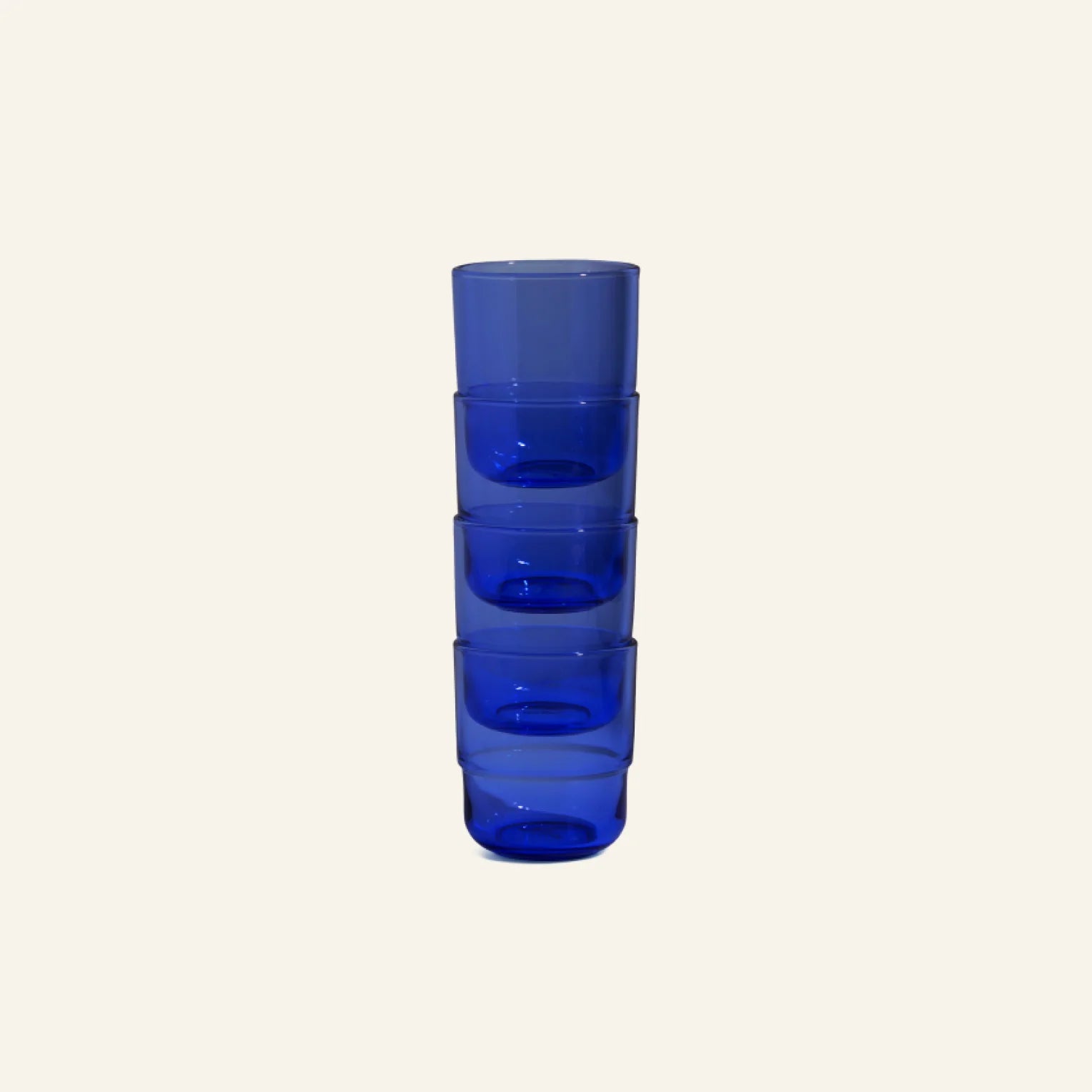 Short Night + Day Glasses Small Glass Tumblers Glassware Decorations Accessories